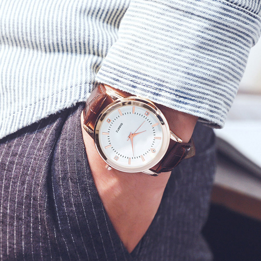 2Pcs Couple Quartz Watches Bro - Luxury Watch Gift For Her review and price