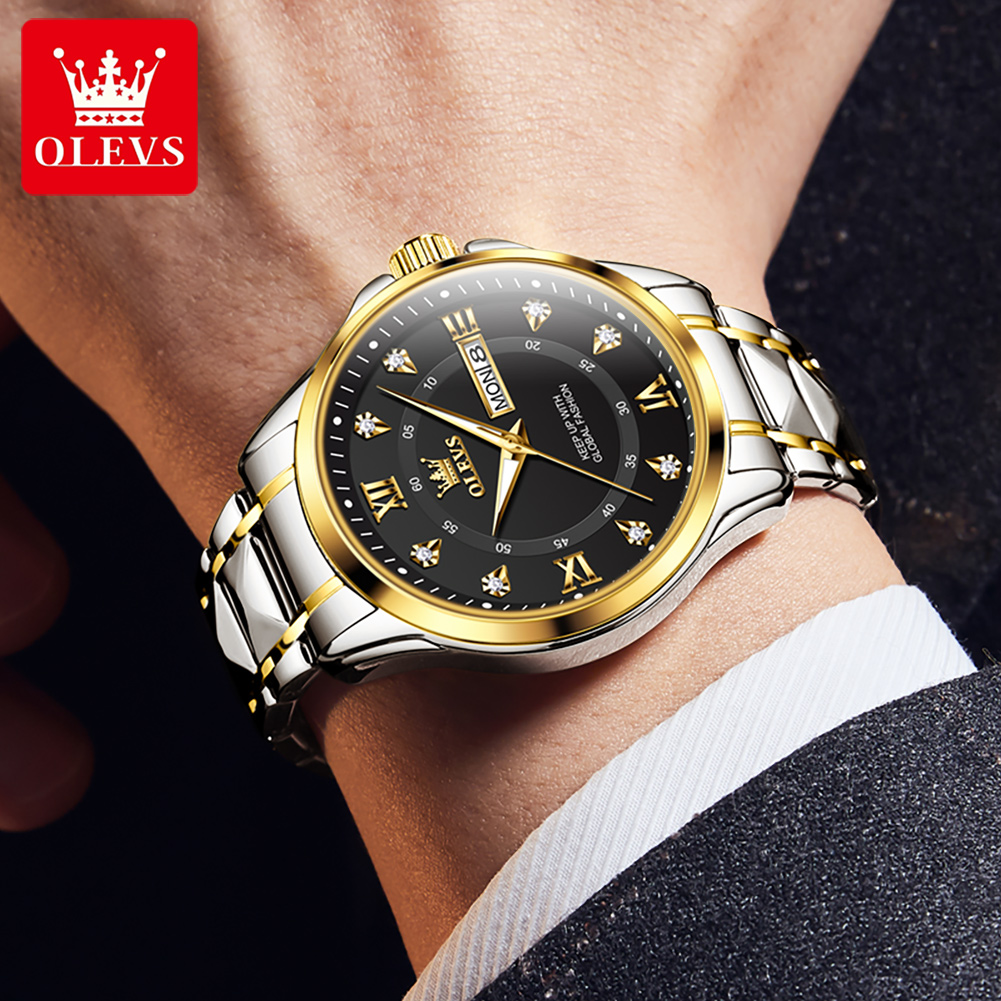 OLEVS Men's Watches Luxury Fas - Luxury Watch Top 10 review and price