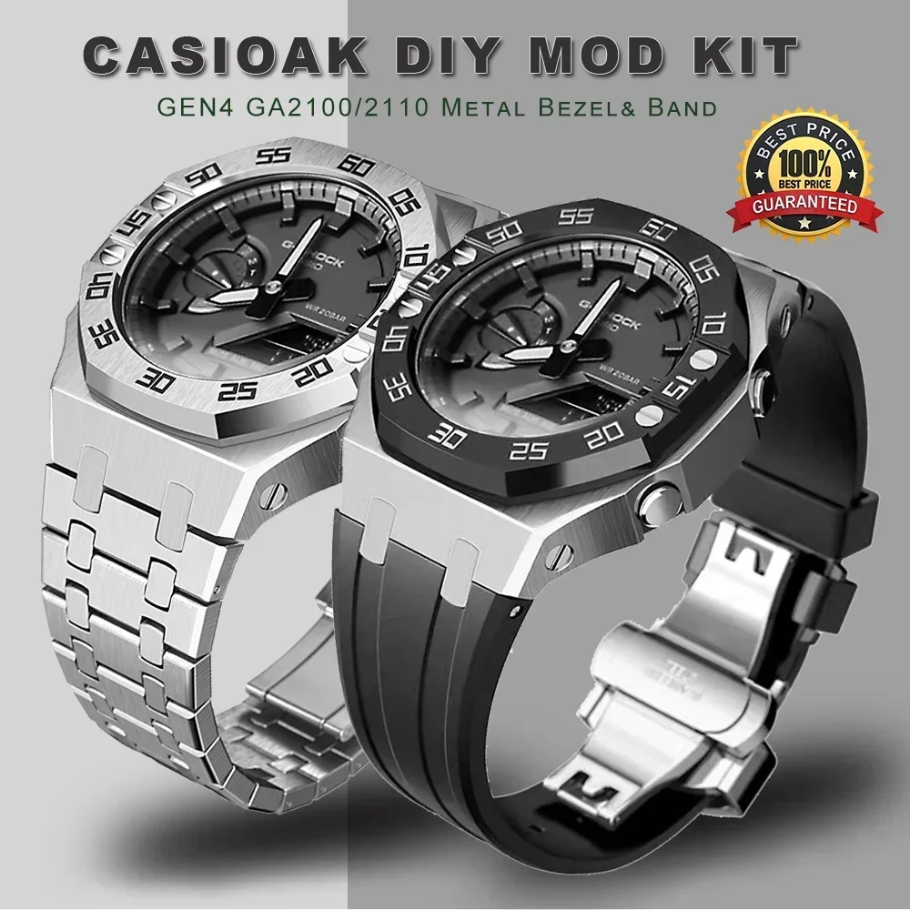 CasiOak Mod Kit GEN4 GA2100 Me - Audemars Piguet Watch Royal Oak review and price