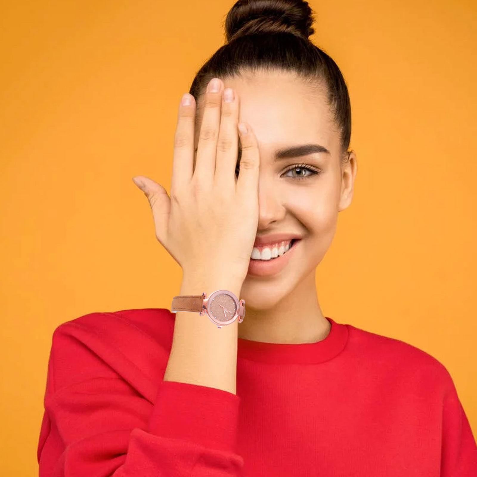 2Pcs Women Quartz Watch Design - Luxury Watch Gift For Her review and price