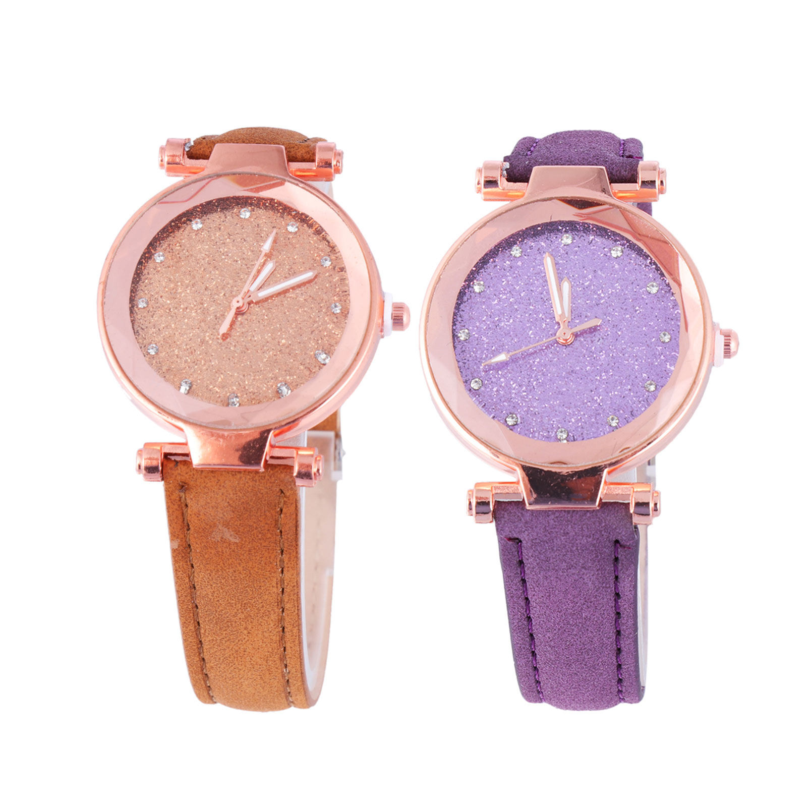 2Pcs Women Quartz Watch Design - Luxury Watch Gift For Her review and price