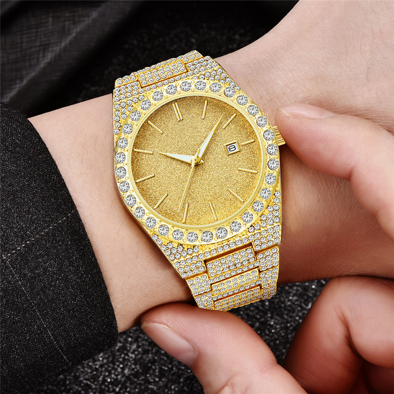 Men Big Brand Watches Hip Hop  - Luxury Watch Maker review and price
