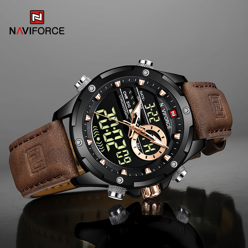 New NAVIFORCE Men Watches Quar - Luxury Watch Maker review and price